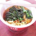 ぱふ's cooksnap of when they made “2束たっぷりほうれん草カレーラーメン”.