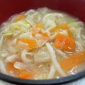 ちびたぬき♪'s cooksnap of when they made あったか♡きしめん煮込みうどん.