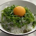 SAsunny's cooksnap of when they made 丼2021.08.28 シラス丼.