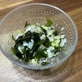 ＊＊まゆゆ＊＊'s cooksnap of when they made ワカメと長ねぎのナムル☆大量消費に！.