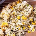 クック9VFPMZ☆'s cooksnap of when they made お茶漬けの素でサラサラ♪チャーハン茶漬け.