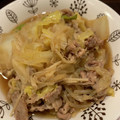おっさんなおの料理's cooksnap of when they made 豚こまde節約！豚こますき焼き風.