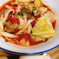 ももゆみ1230's cooksnap of when they made 低糖質&低脂質！鶏肉のトマト煮込み.