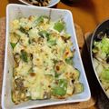 ローディーはぴ's cooksnap of when they made 木綿豆腐とアボカドの醤油チーズ焼き.