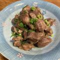 あおたま♪'s cooksnap of when they made 下処理不要にんにく香るおつまみ砂肝.