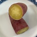 クックRPIZXH☆'s cooksnap of when they made レンジで簡単♪ほくほくふかし芋.