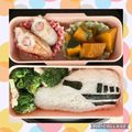 chipooh's cooksnap of when they made 簡単☆新幹線キャラ弁.