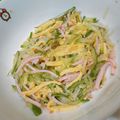 ゆにこーん☆'s cooksnap of when they made きゅうりとハムのごまサラダ.