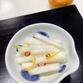 fujikoママ☆'s cooksnap of when they made 大根消費。かんたん酢で簡単♪無限柚子大根.