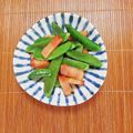 コムギ大好き's cooksnap of when they made スナップえんどうのきんぴら.