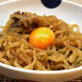horseland's cooksnap of when they made 簡単美味・牛肉と白滝と玉葱のすき焼き風煮.