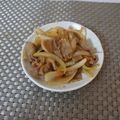 スタイリッシュママ's cooksnap of when they made おひとりさまのオイソ風味の豚生姜焼き.
