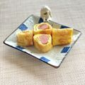 キンプリ's cooksnap of when they made チーズINウィンナー卵焼き.