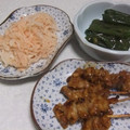 きらり流れ星's cooksnap of when they made 絶品！プロ直伝の鶏皮の串焼き！.