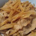 miyarobo's cooksnap of when they made 豚バラとゴボウの柚子コショウ煮.