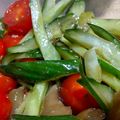 ヨッシーだなも's cooksnap of when they made ザーサイ＆トマトとキュウリの中華サラダ.