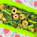 マーチャリー's cooksnap of when they made 春菊とちくわのきんぴら.