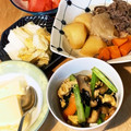 junkoの日々's cooksnap of when they made のりが決め手‼小松菜としめじの玉子炒め♫.