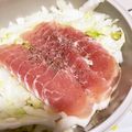 kbmm's cooksnap of when they made 白菜と生ハムのさくさくサラダ.