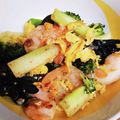 とこぺ's cooksnap of when they made えびとブロッコリーの中華炒め.