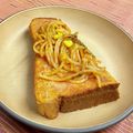 島子☆'s cooksnap of when they made 余ったパスタで簡単トースト（コツあり）.