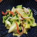 YCHキッチン's cooksnap of when they made キャベツとカニカマの塩ダレ炒め+°.