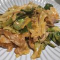 fu♪♪'s cooksnap of when they made 豚肉と野菜のオーロラソース炒め♪.