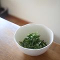 みるく茶's cooksnap of when they made アボカドの梅マヨ和え・大葉風味.