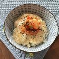 栗丸うさぎ's cooksnap of when they made 腸活やダイエットに◎キムチとろろごはん.