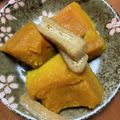 カヌレドトモコ's cooksnap of when they made かぼちゃの煮物（冷凍かぼちゃ）.