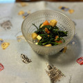 yesmama's cooksnap of when they made ☆春菊と柿の和風ドレッシング和え☆.