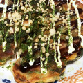 みりん調味料's cooksnap of when they made 大根の葉で♪簡単お好み焼き.