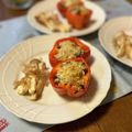 yesmama's cooksnap of when they made とろけるチーズ＆カレー味♪パプリカ肉詰め.