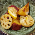 晴之助's cooksnap of when they made ねっとり甘いさつま芋の塩レモンバター炒め.