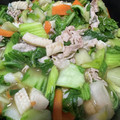 toshio39's cooksnap of when they made 青梗菜、イカ、豚で中華風うま煮。うまうま.