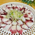 ルパンのかあさん☆彡's cooksnap of when they made 超簡単！切るだけ！タコのごま油がけ♡.