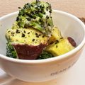 horseland's cooksnap of when they made さつまいもとブロッコリーのサラダ.
