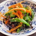 クックG1CG0C☆'s cooksnap of when they made ピーマンと塩昆布のナムル風♪.