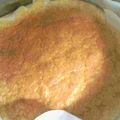 riochi's cooksnap of when they made 簡単♪フワフワ卵白ケーキ.
