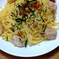Μαｉ's cooksnap of when they made 梅と鶏の簡単★あっさりパスタ.