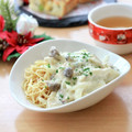 runa10's cooksnap of when they made 米粉で簡単♬ツナとしめじのクリームソース.