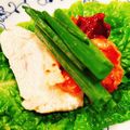 さんさい's cooksnap of when they made 鶏ポッサム☆ゆで鶏胸肉でダイエットにも.