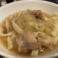kuutannu's cooksnap of when they made 簡単♫ほっこり優しい味✿鶏南蛮うどん✿.