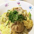 クッキン坊主's cooksnap of when they made フライパンで4人分とろ～り簡単親子丼.