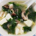 在宅勤務のおじさん's cooksnap of when they made 即席☆春菊のとろりん♪スープ.