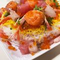 絢香のママ's cooksnap of when they made お誕生日に♪ちらし寿司ケーキ.