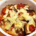 ママメイン！時々子供's cooksnap of when they made 速攻☆ナスとプチトマトのグラタン.