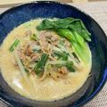 cookmiiru♡'s cooksnap of when they made 簡単☆豆乳ゴマ味噌坦々うどん☆.