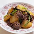 ちぃかま☆'s cooksnap of when they made ✽シャキシャキ大根と小松菜の牛肉炒め✽.