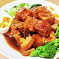 山ばあば's cooksnap of when they made 厚揚げと豚ミンチでトロ～り♪豚角煮✾.